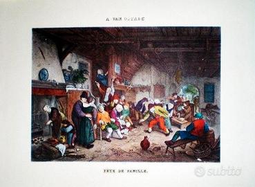 A. Van Ostade  Fête de famille