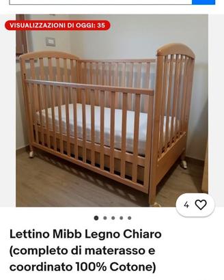 Lettino per bambini