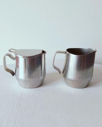 Set Alessi vintage anni '70, inox 18/10, 35 cl