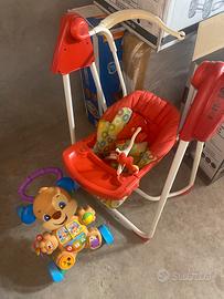 Primi passi e dondolo nanna