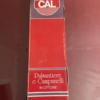 Pulsantiera in ottone