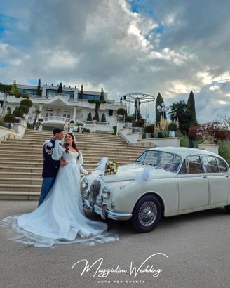 Noleggio jaguar mk2 per matrimonio