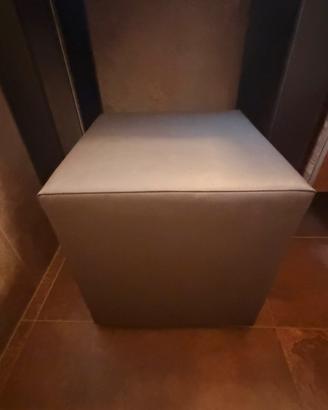 Puf grigio antracite misure 40x49 cm h 40