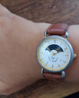 Orologio vintage Laura Biagiotti fasi lunari  