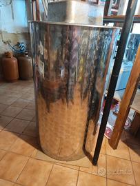 serbatoio inox olio e vino da 500 l