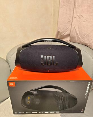 Cassa JBL Boombox 3 Wi-Fi nera 
