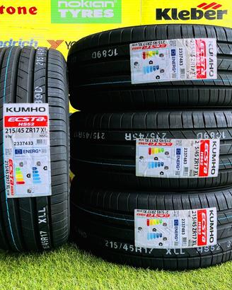 X4: Estive 215/45ZR17 91W -KUMHO- NUOVE