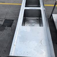 Bancone da cucina industriale