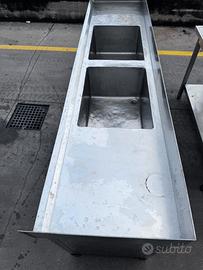 Bancone da cucina industriale