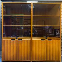 Vetrina-armadio da studio o ufficio Anni '80