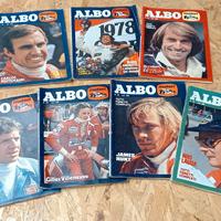 7 riviste ALBO MOTORI 1978  Lauda Hunt nn. 42-49