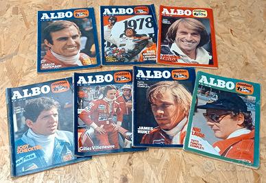 7 riviste ALBO MOTORI 1978  Lauda Hunt nn. 42-49