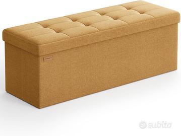 Cassapanca, Pouf Contenitore, Poggiapiedi