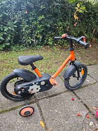 bici 14 brwin con rotelle 