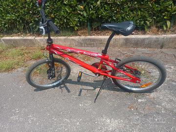 Bmx Scorpion Rosso fiammante