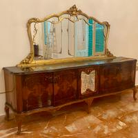 Credenza d’epoca stile Chippendale inizi ‘900