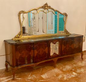 Credenza d’epoca stile Chippendale inizi ‘900
