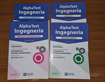 Kit Alpha Test Ingegneria (4 Libri) - Nessuna sott