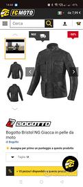 Bogotto Bristol NG giacca in pelle da moto