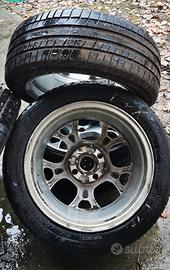 4 cerchi in lega Ford Fiesta e pneumatici 