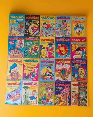 Topolino Disney Anni '80 Lotto di 20.