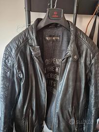 Giacca pelle Freaky Nation