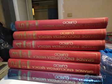 Grande Enciclopedia Medica Curcio 6 Volumi come da