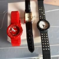 Tre orologi donna Hip Hop e Armani