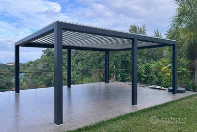 Pergola bioclimatica elettrica 6x4 (24mq)