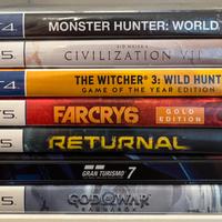 Videogiochi ps4 e ps5