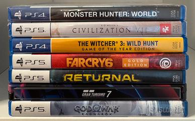 Videogiochi ps4 e ps5