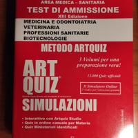 Libro art quiz rosso