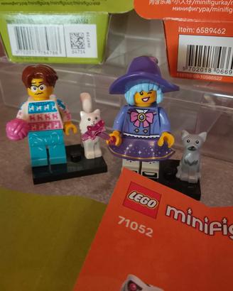 Lotto lego minifigures personaggi serie 29 e 27