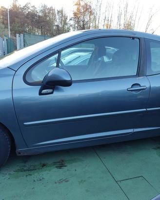 Porta anteriore sx nuda PEUGEOT 207 del 2007