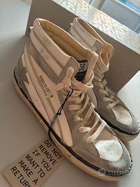 Golden Goose 42 nappa bianco