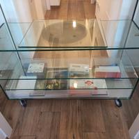 Porta TV in cristallo