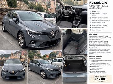 RENAULT CLIO 1.0 TCe 90 CV – BENZINA
