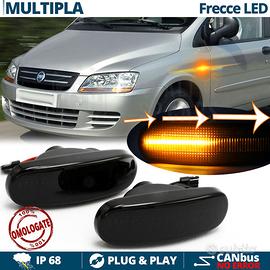 Frecce LED Dinamiche per Fiat MULTIPLA Nere Canbus