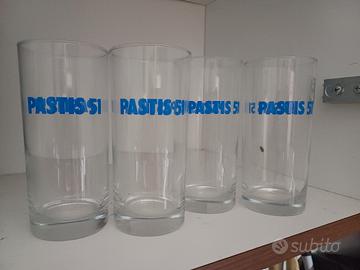 4 bicchieri Pastis 51 