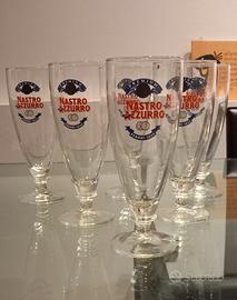 Bicchieri / calici birra Nastro Azzurro