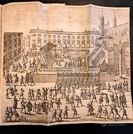 Libro antico 1724  Mongitore, inquisizione Palermo