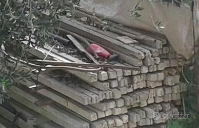 Regginelle, basette di cemento per tiranti vigneto