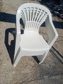 4 sedie da giardino 