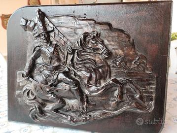 Grande Targa Carabinieri Carica a Cavallo firmato