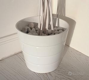 Vaso portavaso bianco ceramica perfetto