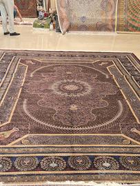 Tappeto Qum in seta pura originale