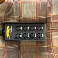Ciabatta per collegare a distanza il  mixer audio