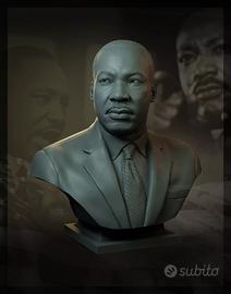 Martin Luther King 3D Bust