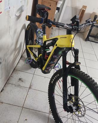 bici con scooter 
