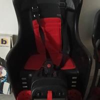 seggiolino bici più parabrezza 
